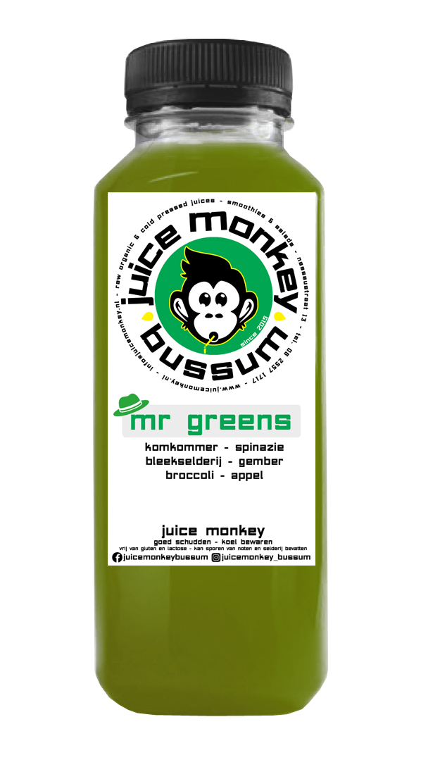 Mr Greens S - Inhoud 260ml