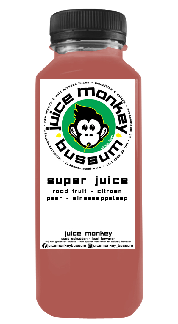 Super Juice - Inhoud 500ml
