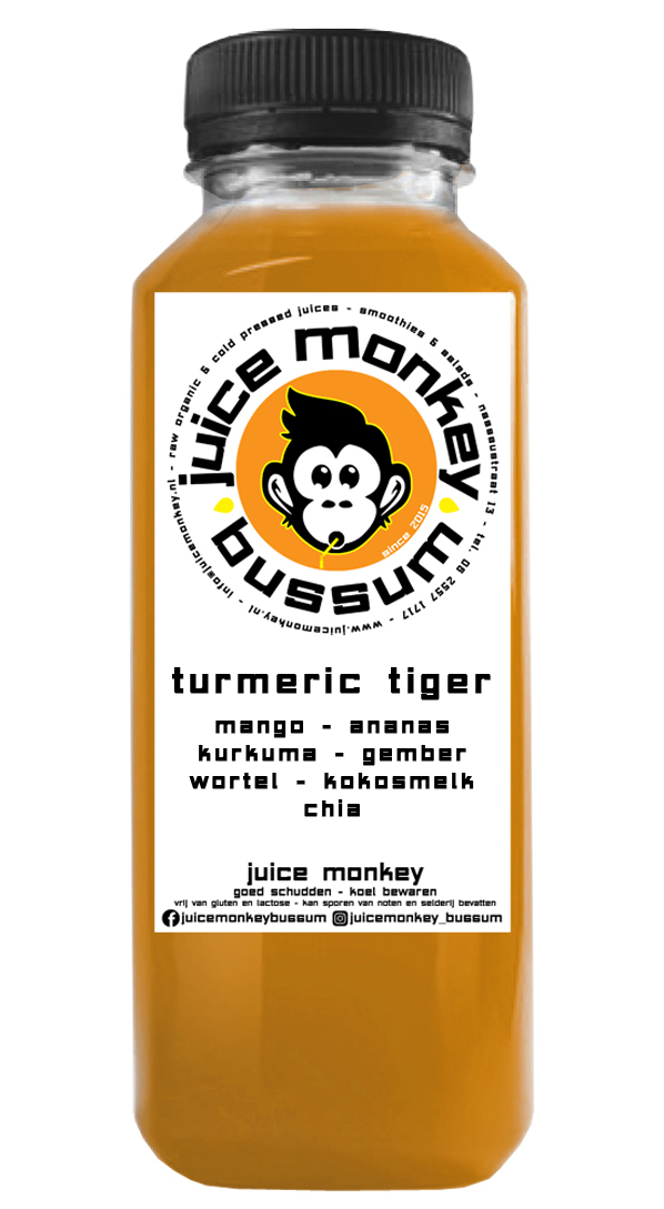 Turmeric Tiger - Inhoud 500ml